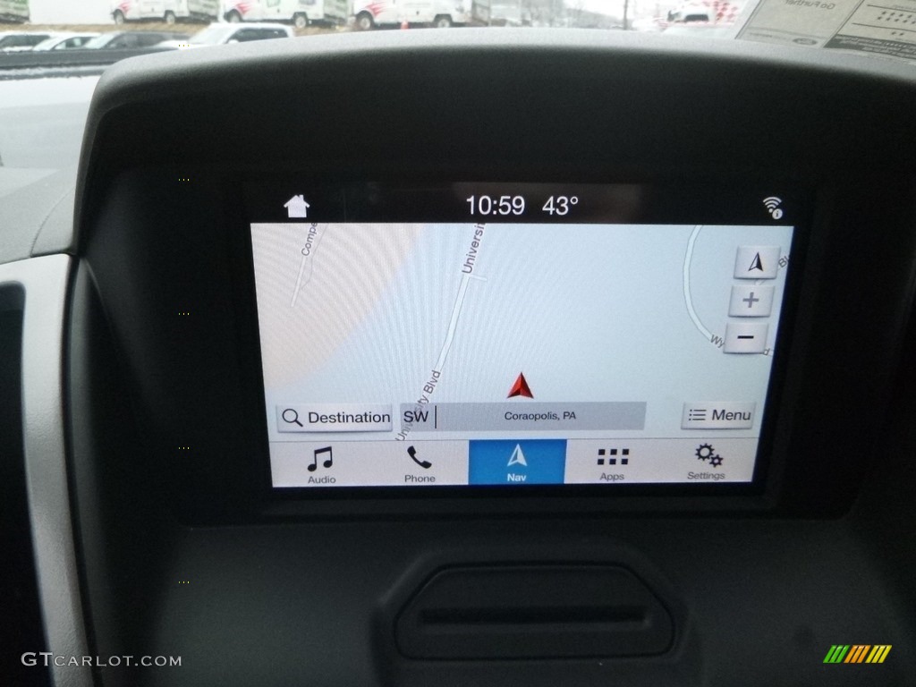 2019 Transit Passenger Wagon XLT 350 MR Long - Oxford White / Charcoal black photo #13