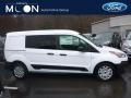 2019 Frozen White Ford Transit Connect XL Van  photo #1