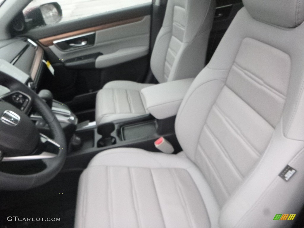 2019 CR-V EX-L AWD - Basque Red Pearl II / Gray photo #8