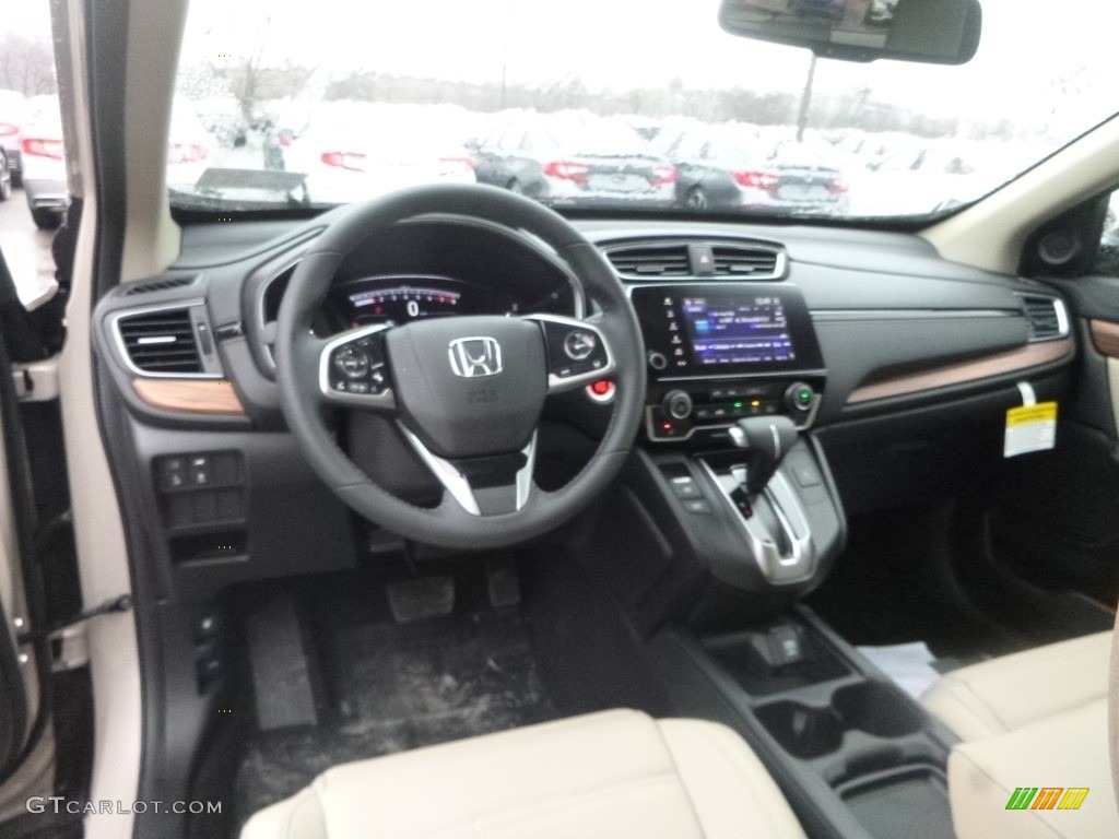 2019 CR-V Touring AWD - Sandstorm Metallic / Ivory photo #10