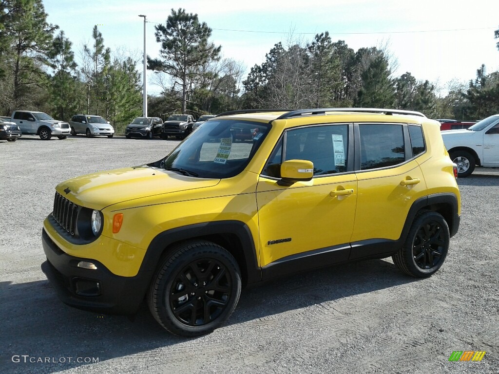 Solar Yellow Jeep Renegade