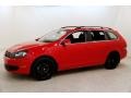 Tornado Red - Jetta TDI SportWagen Photo No. 3