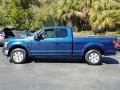 2019 Blue Jeans Ford F150 XLT SuperCab  photo #2