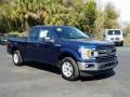 2019 Blue Jeans Ford F150 XLT SuperCab  photo #7