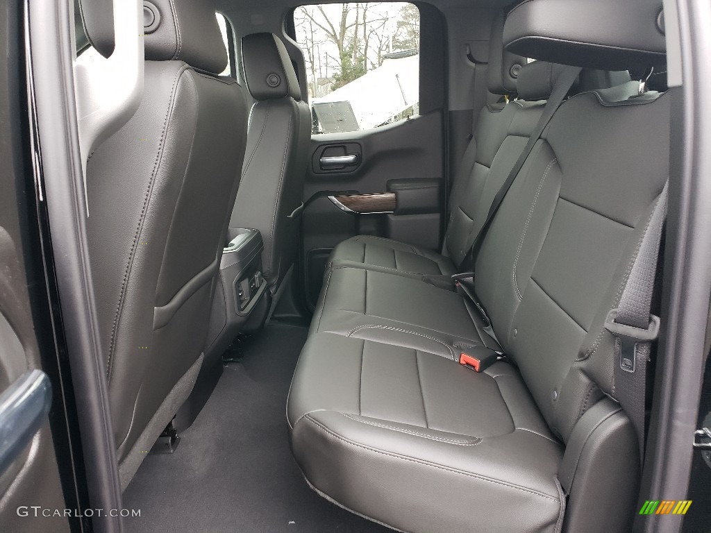 Jet Black Interior 2019 Chevrolet Silverado 1500 RST Double Cab 4WD Photo #131810062