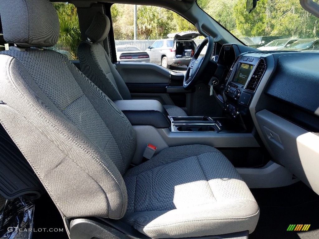 2019 F150 XLT SuperCab - Blue Jeans / Earth Gray photo #11