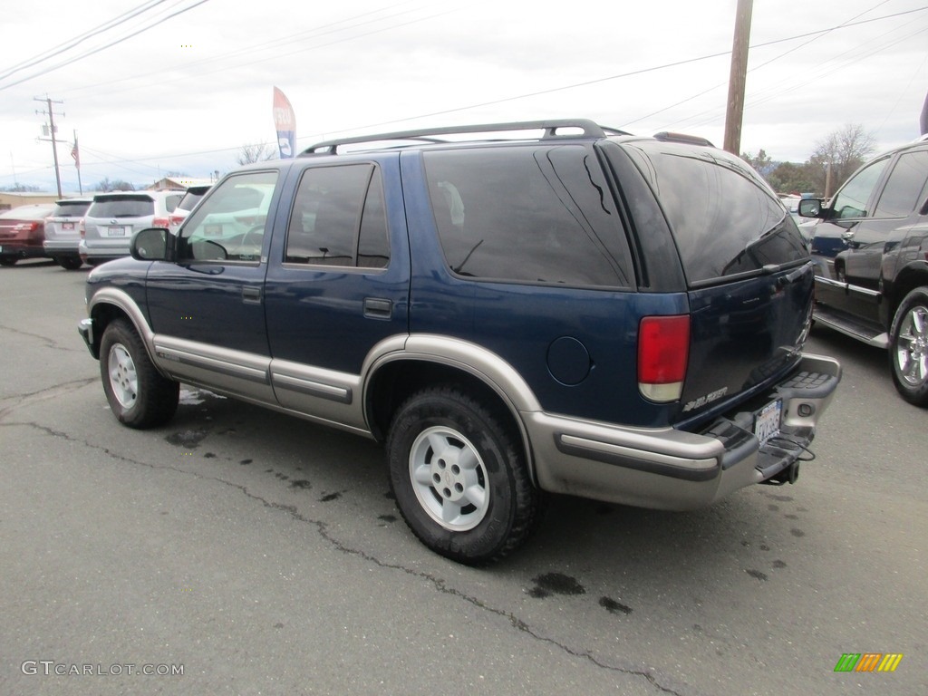 1999 Blazer LT 4x4 - Indigo Blue Metallic / Medium Gray photo #5