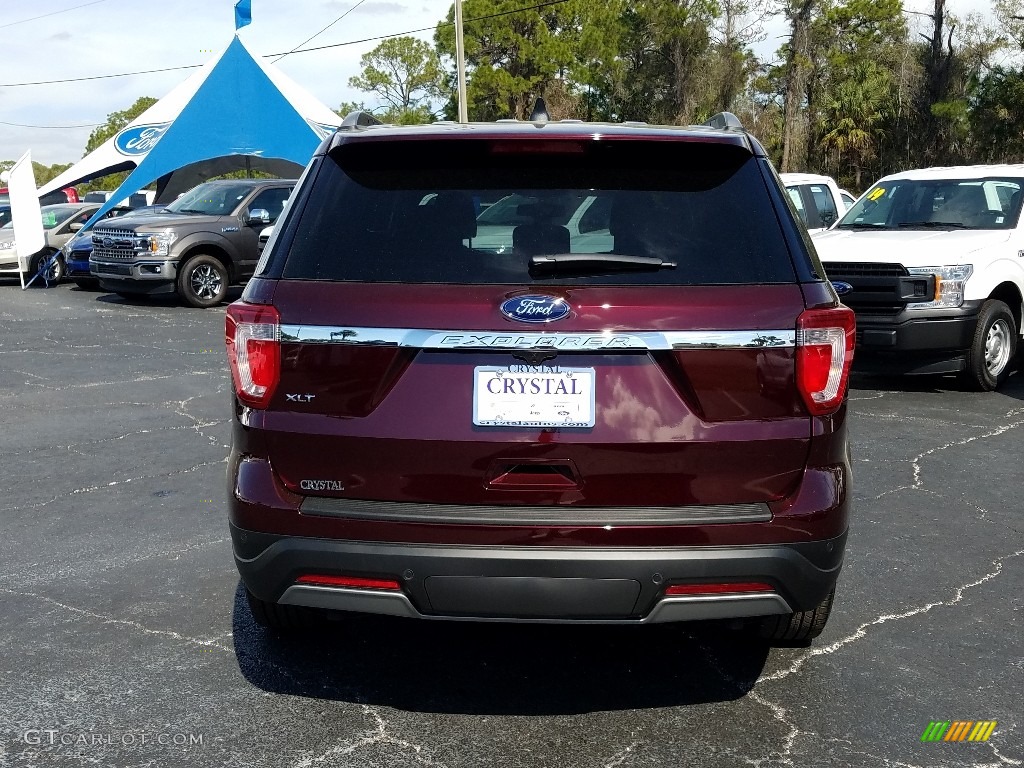 2019 Explorer XLT - Burgundy Velvet / Medium Black photo #4