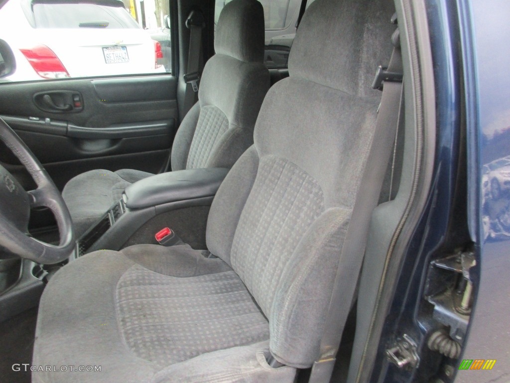 1999 Blazer LT 4x4 - Indigo Blue Metallic / Medium Gray photo #8