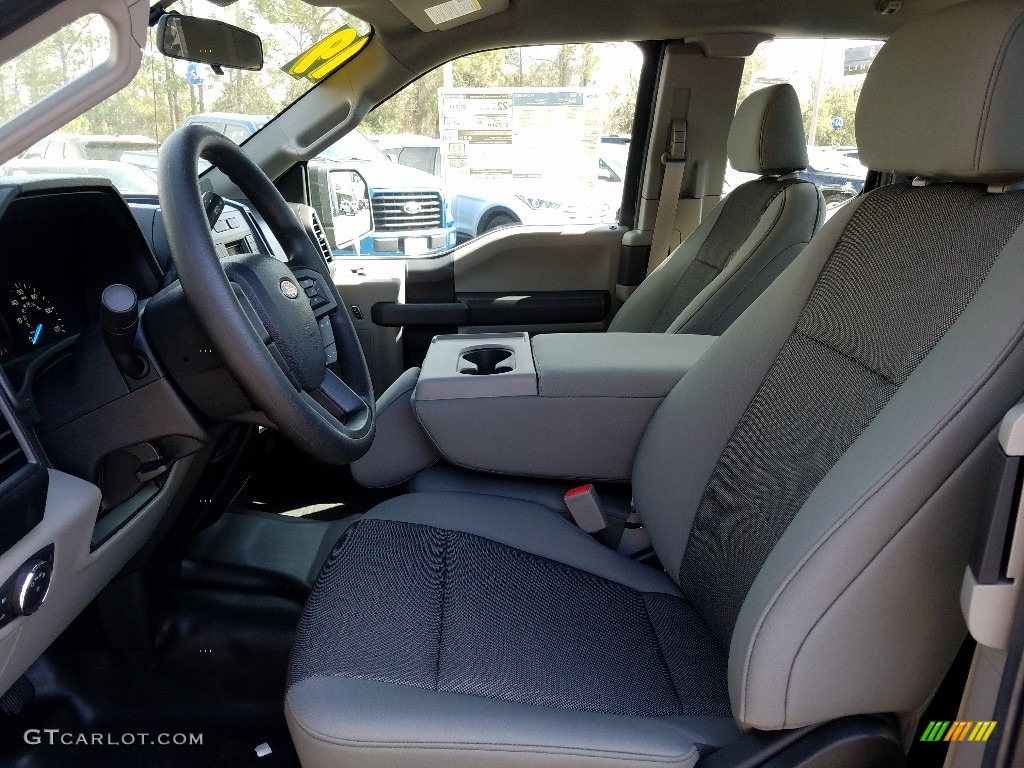 2019 F150 XL SuperCab - Agate Black / Earth Gray photo #9