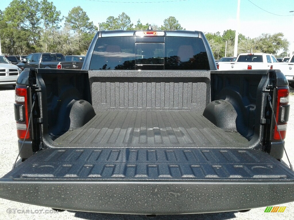 2019 1500 Rebel Crew Cab 4x4 - Maximum Steel Metallic / Black/Red photo #19