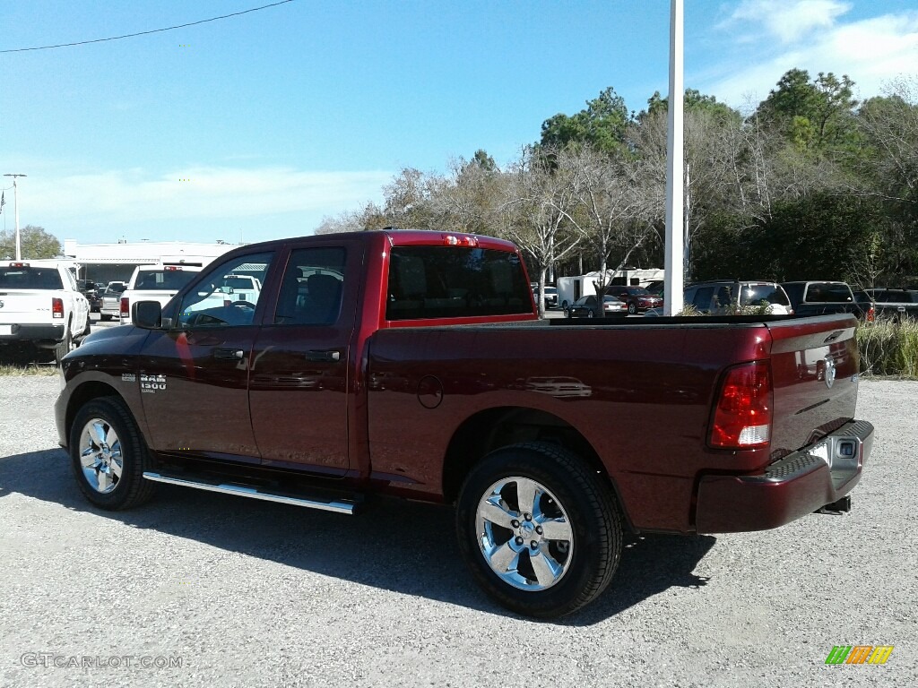 2019 1500 Classic Tradesman Quad Cab 4x4 - Delmonico Red Pearl / Black/Diesel Gray photo #3