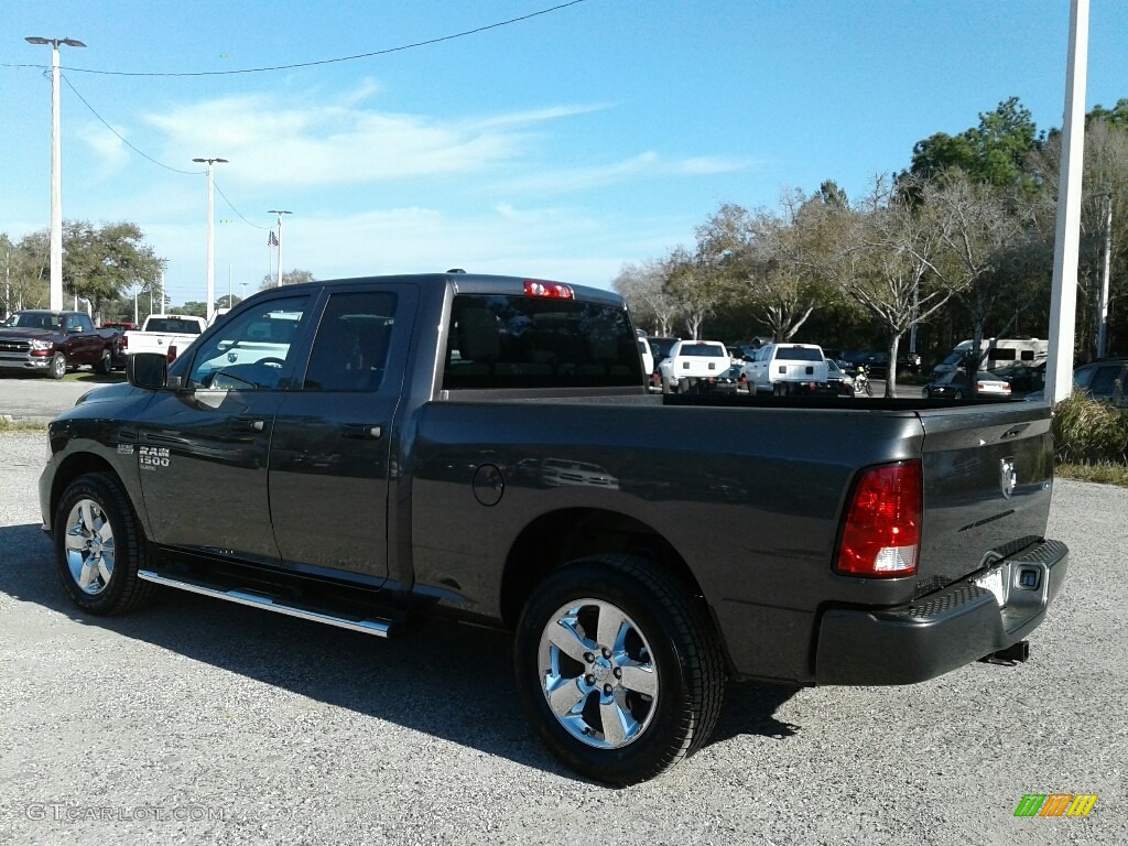 2019 1500 Classic Tradesman Quad Cab 4x4 - Granite Crystal Metallic / Black/Diesel Gray photo #3