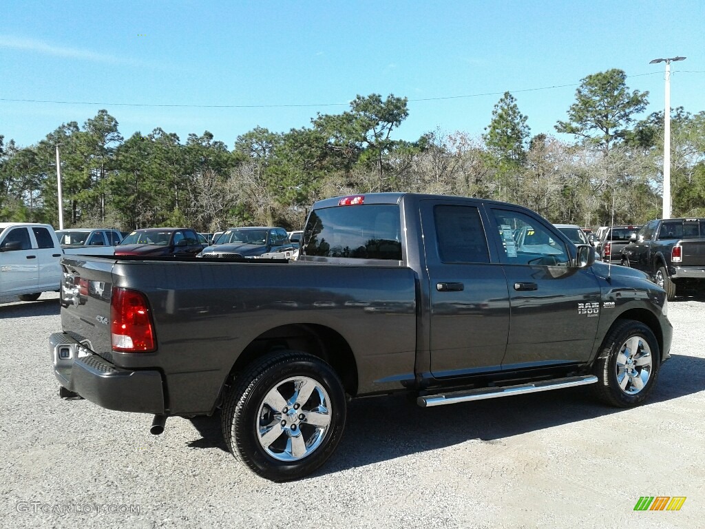 2019 1500 Classic Tradesman Quad Cab 4x4 - Granite Crystal Metallic / Black/Diesel Gray photo #5
