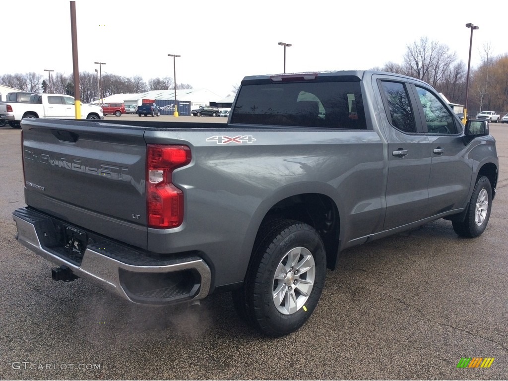 2019 Silverado 1500 LT Double Cab 4WD - Satin Steel Metallic / Jet Black photo #6