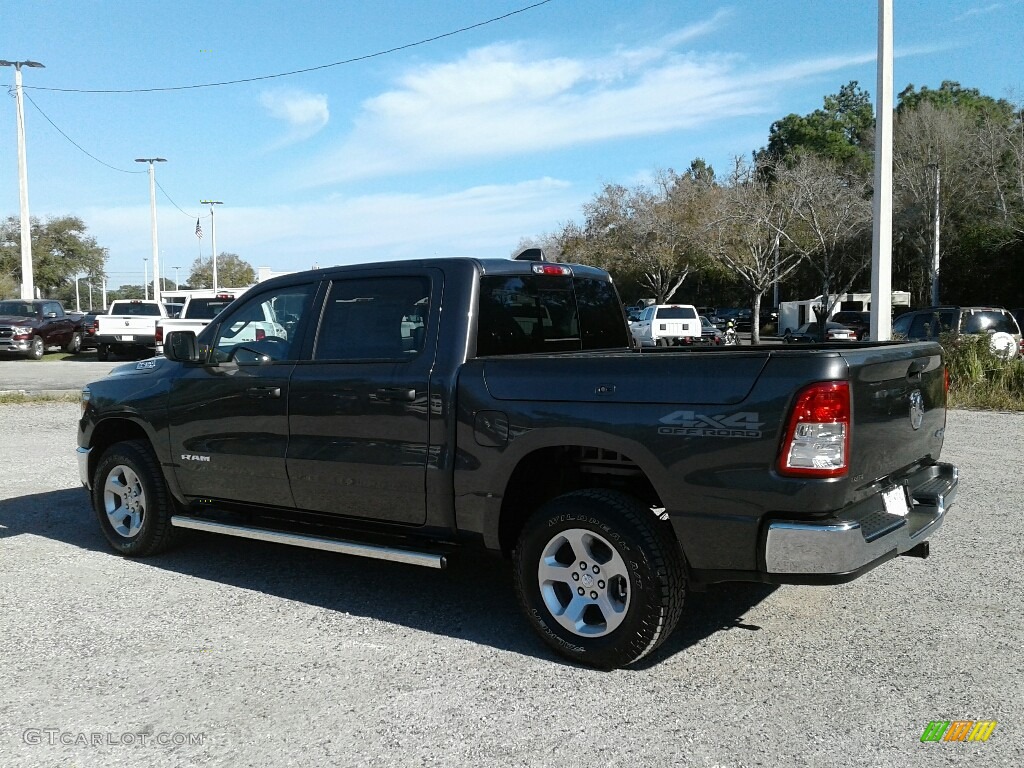 2019 1500 Tradesman Crew Cab 4x4 - Granite Crystal Metallic / Black photo #3