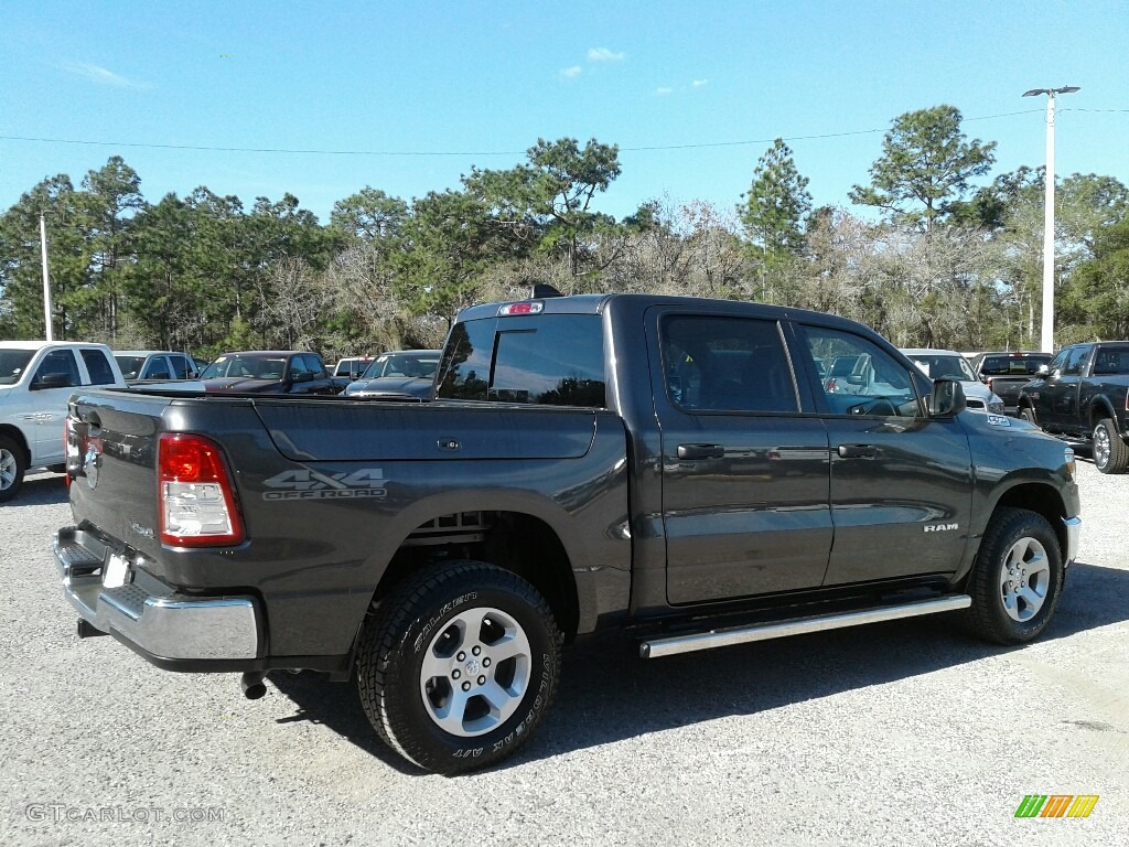 2019 1500 Tradesman Crew Cab 4x4 - Granite Crystal Metallic / Black photo #5