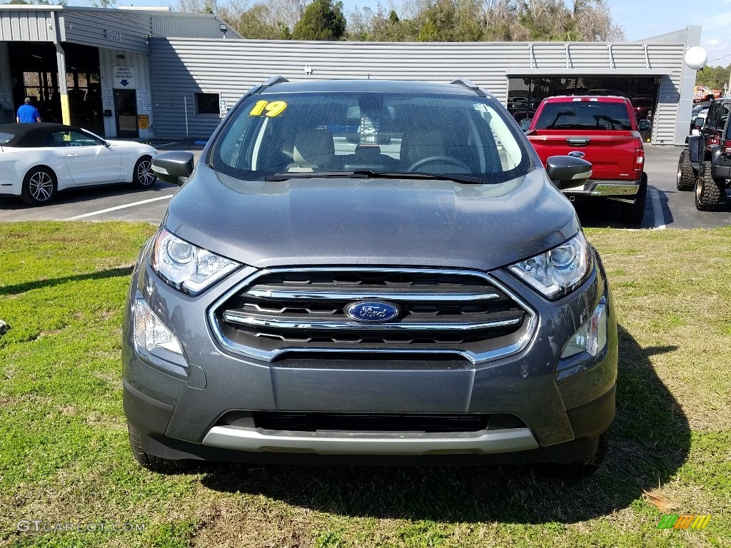 2018 EcoSport Titanium 4WD - Smoke / Medium Light Stone photo #8