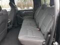 Rear Seat of 2019 1500 Big Horn Black Crew Cab 4x4