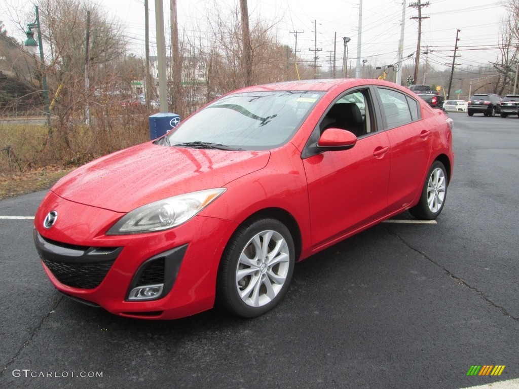 2010 MAZDA3 s Sport 4 Door - Velocity Red Mica / Black photo #2