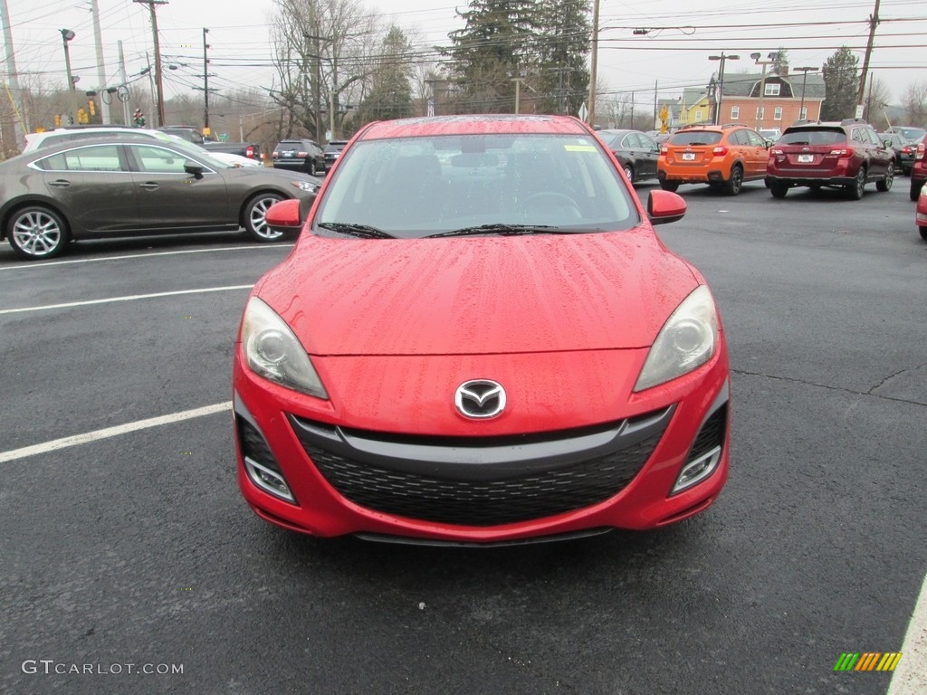 2010 MAZDA3 s Sport 4 Door - Velocity Red Mica / Black photo #3
