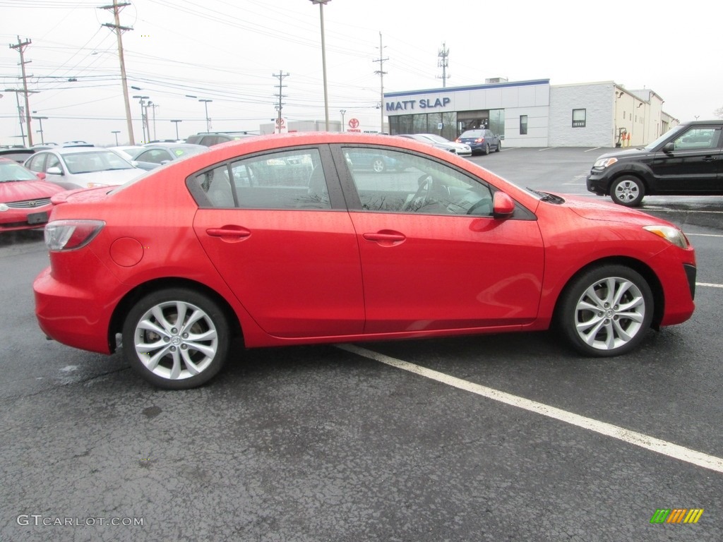 2010 MAZDA3 s Sport 4 Door - Velocity Red Mica / Black photo #5