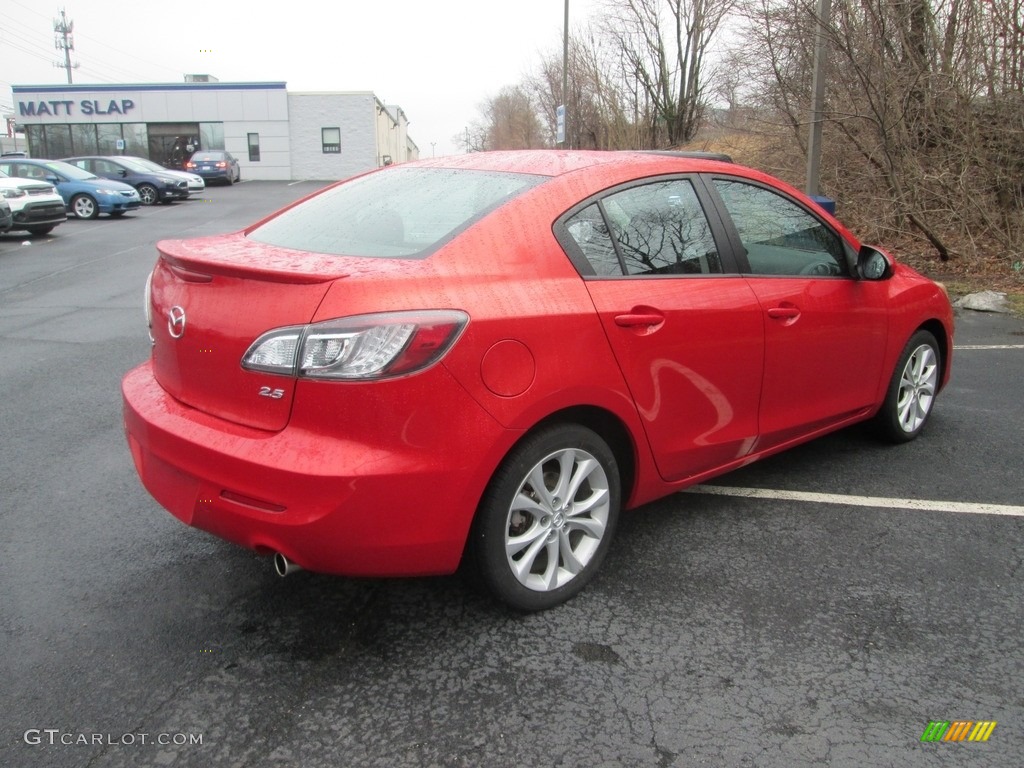 2010 MAZDA3 s Sport 4 Door - Velocity Red Mica / Black photo #6