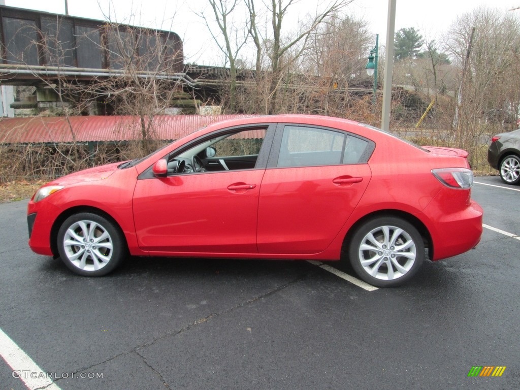 2010 MAZDA3 s Sport 4 Door - Velocity Red Mica / Black photo #9