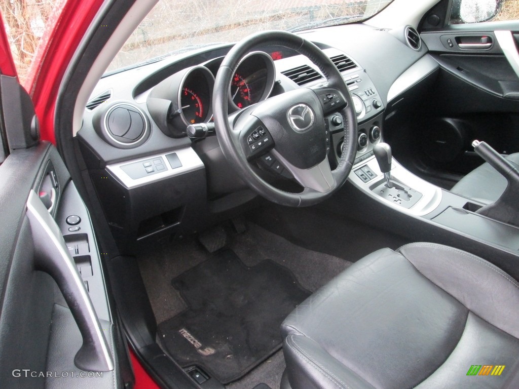 2010 MAZDA3 s Sport 4 Door - Velocity Red Mica / Black photo #12