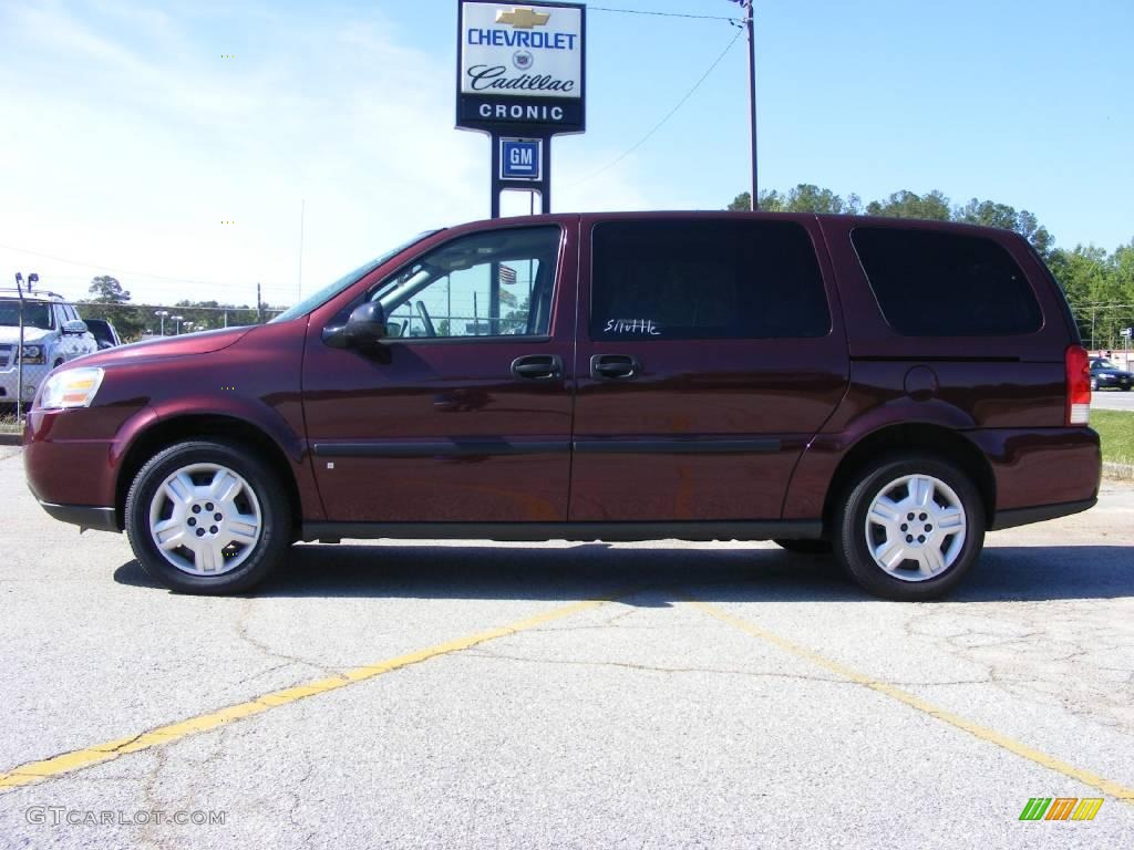 Bordeaux Red Metallic Chevrolet Uplander