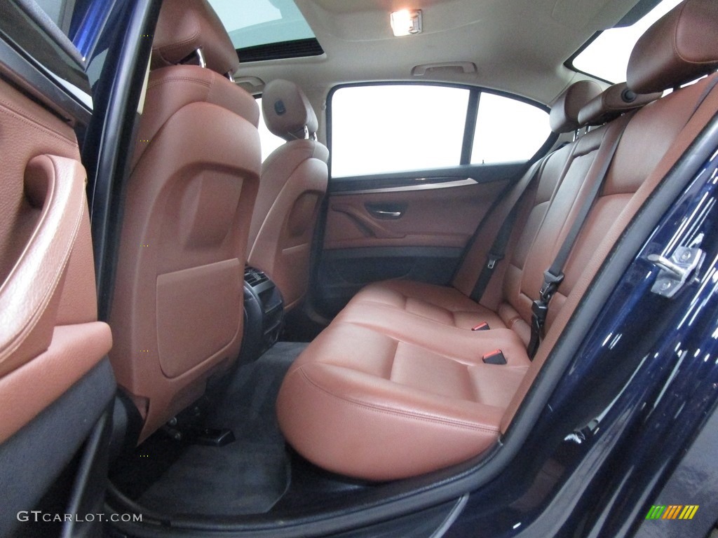 2016 5 Series 535i xDrive Sedan - Imperial Blue Metallic / BMW Individual Amaro Brown photo #10