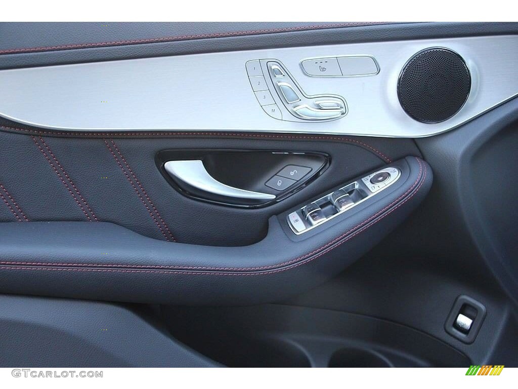 2019 Mercedes-Benz GLC AMG 43 4Matic Black Door Panel Photo #131822643