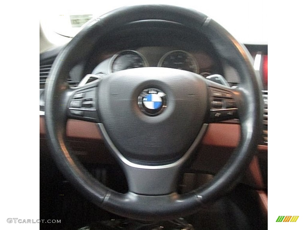 2016 5 Series 535i xDrive Sedan - Imperial Blue Metallic / BMW Individual Amaro Brown photo #21