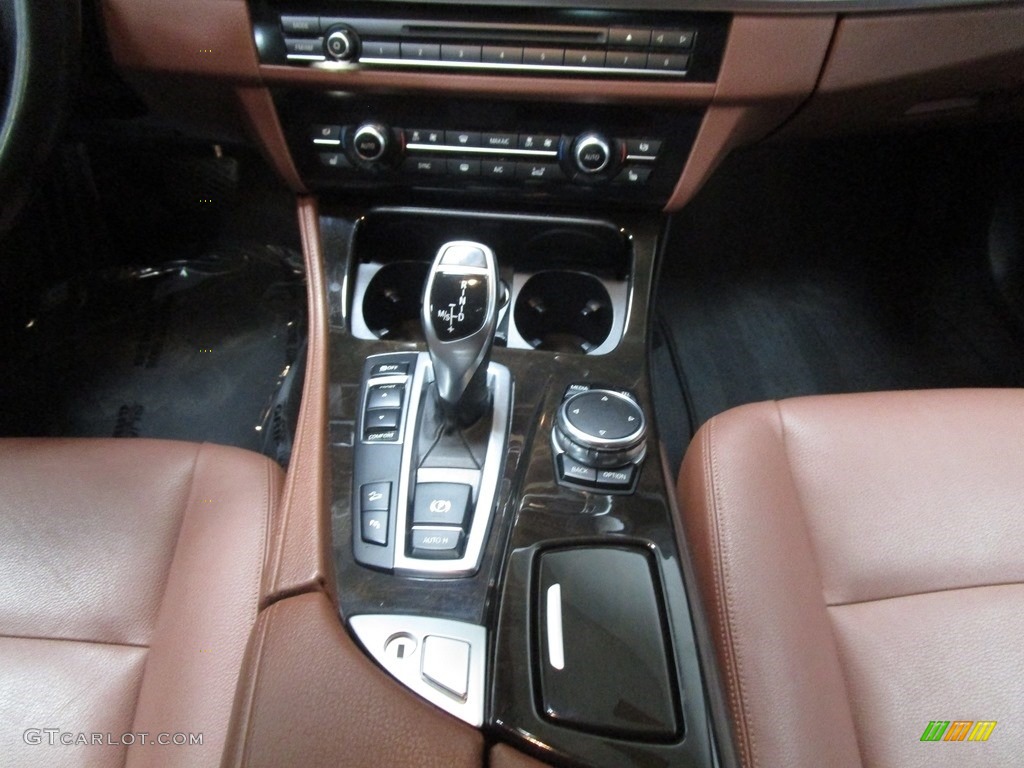 2016 5 Series 535i xDrive Sedan - Imperial Blue Metallic / BMW Individual Amaro Brown photo #25