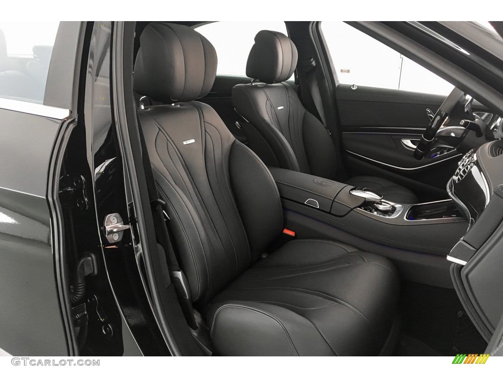 Black Interior 2019 Mercedes-Benz S AMG 63 4Matic Sedan Photo #131823594
