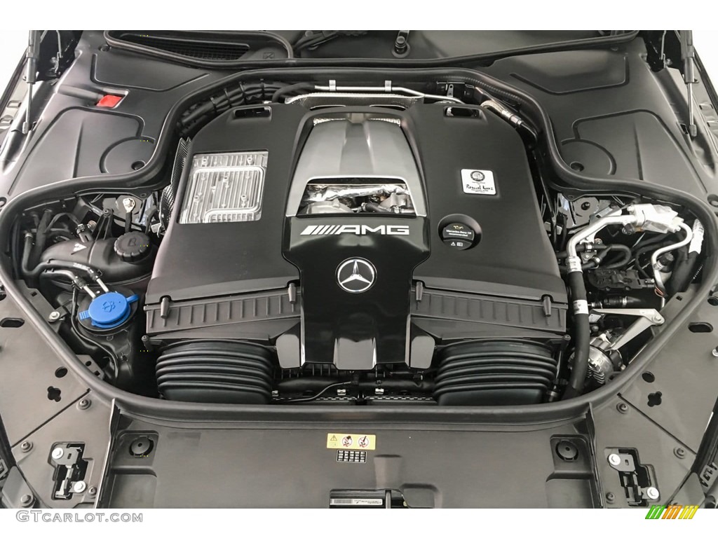 2019 Mercedes-Benz S AMG 63 4Matic Sedan 4.0 Liter biturbo DOHC 32-Valve VVT V8 Engine Photo #131823684