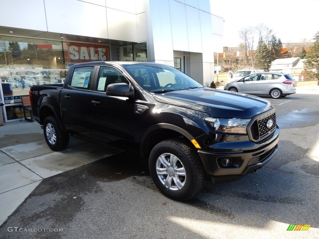 Shadow Black 2019 Ford Ranger STX SuperCrew 4x4 Exterior Photo #131826795
