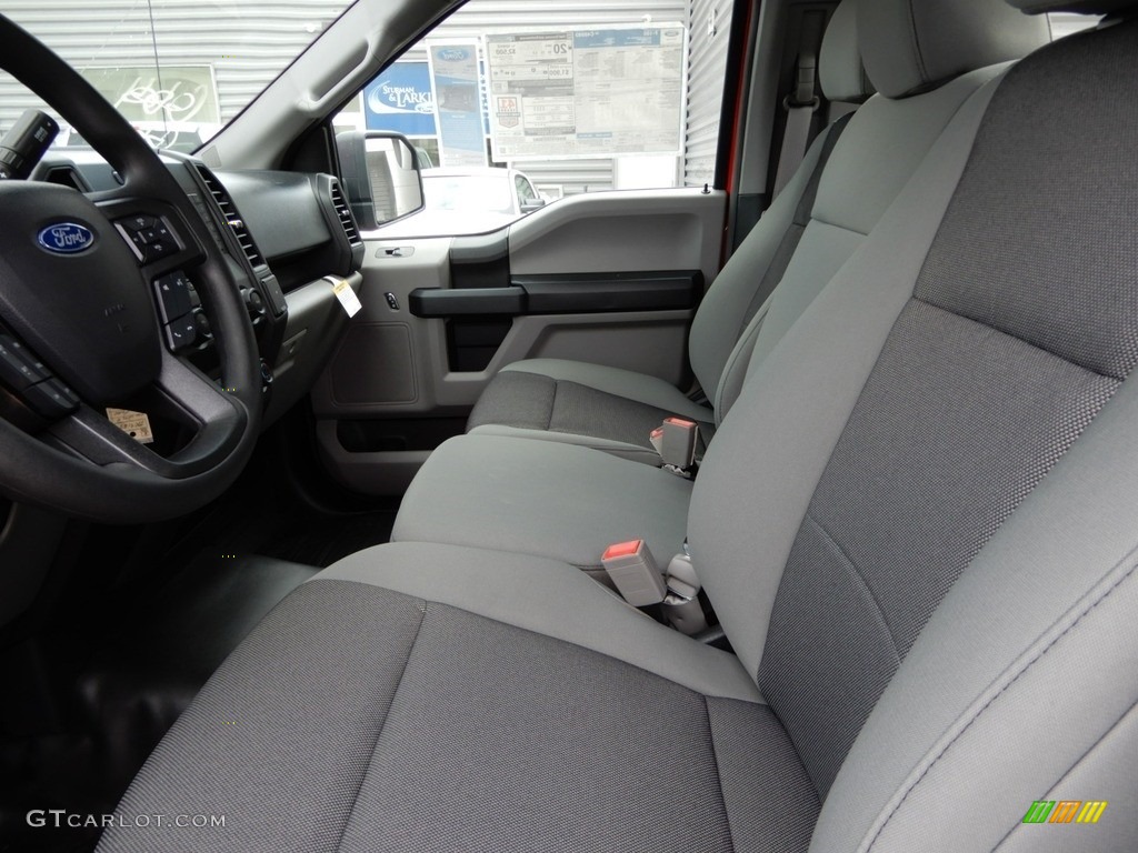 2019 F150 XL Regular Cab - Race Red / Earth Gray photo #6