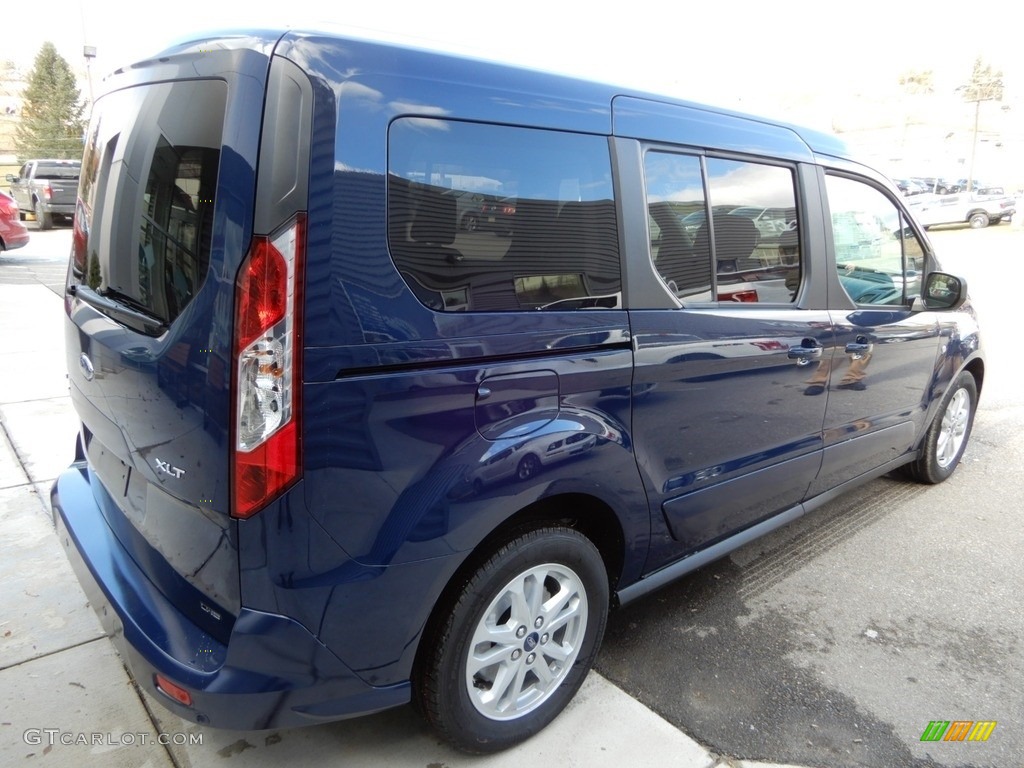 2019 Transit Connect XLT Passenger Wagon - Dark Blue / Ebony photo #2