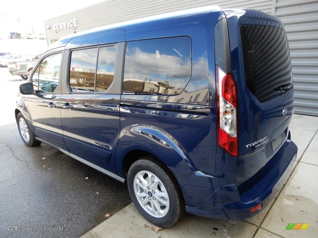 2019 Transit Connect XLT Passenger Wagon - Dark Blue / Ebony photo #4