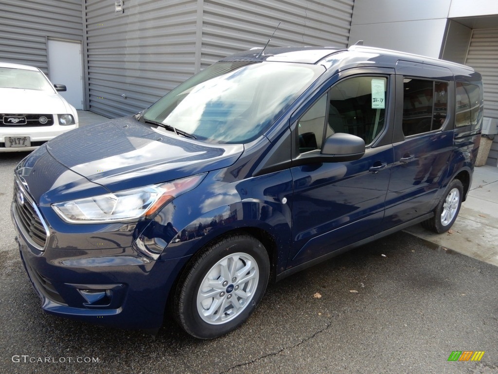 2019 Transit Connect XLT Passenger Wagon - Dark Blue / Ebony photo #5