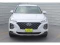 2019 Quartz White Hyundai Santa Fe SE  photo #3