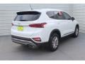 2019 Quartz White Hyundai Santa Fe SE  photo #8