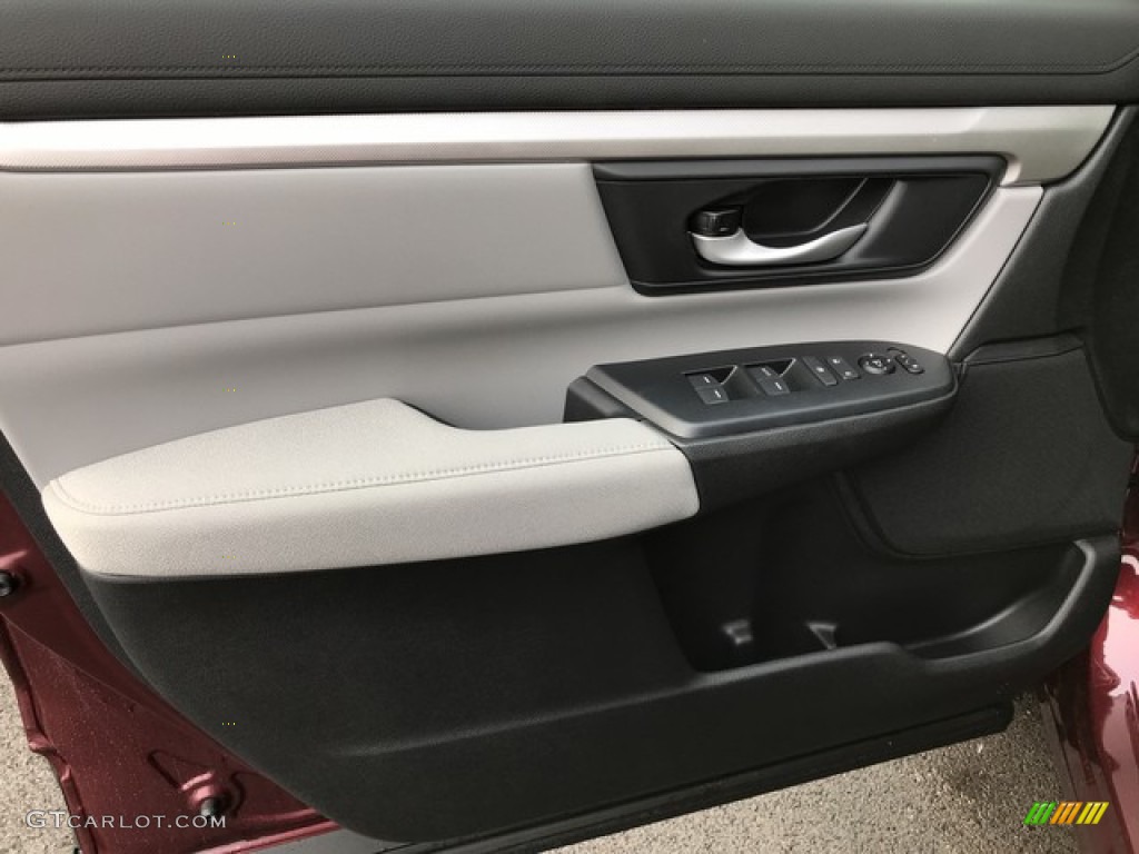 2019 CR-V LX AWD - Basque Red Pearl II / Gray photo #14