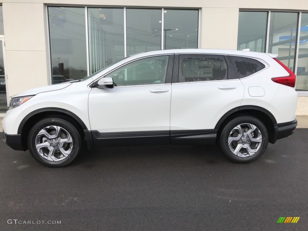 2019 CR-V EX-L AWD - Platinum White Pearl / Black photo #2