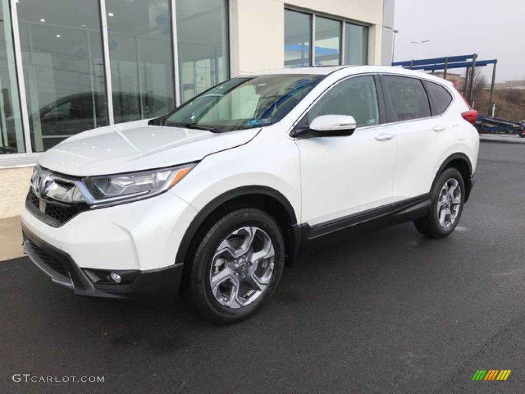 2019 CR-V EX-L AWD - Platinum White Pearl / Black photo #3
