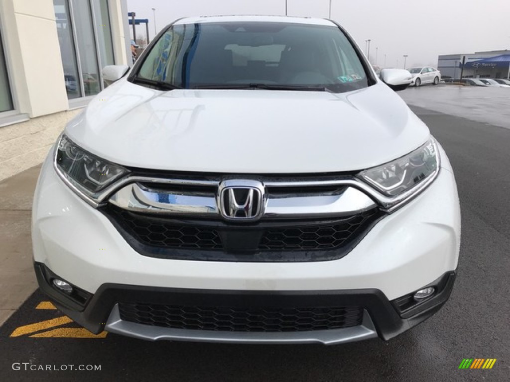 2019 CR-V EX-L AWD - Platinum White Pearl / Black photo #4