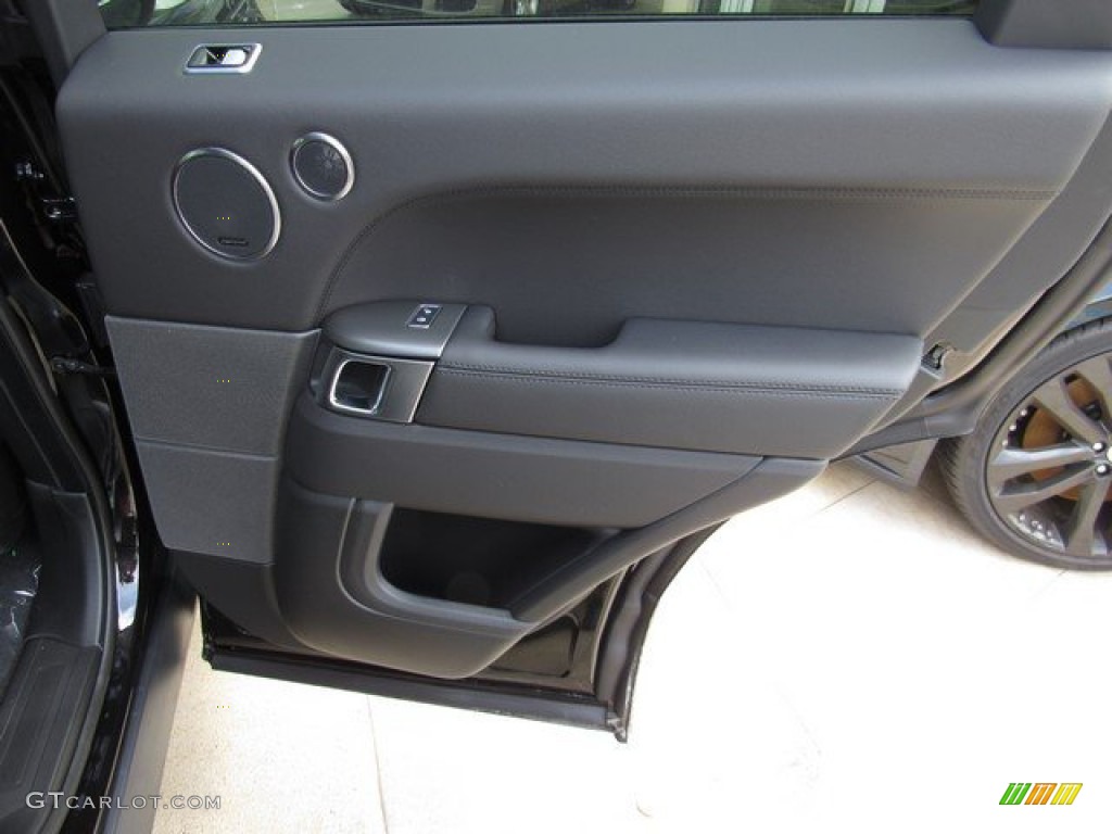 2019 Land Rover Range Rover Sport SE Ebony/Ebony Door Panel Photo #131829792