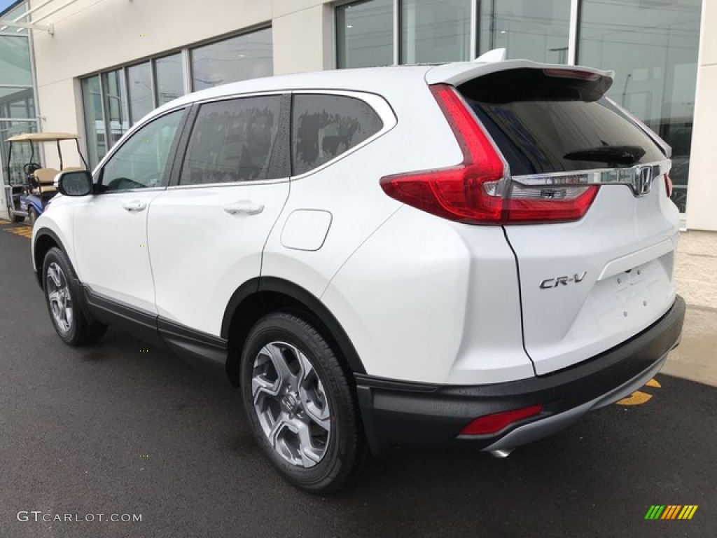 2019 CR-V EX-L AWD - Platinum White Pearl / Black photo #9
