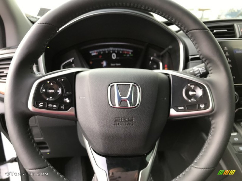 2019 CR-V EX-L AWD - Platinum White Pearl / Black photo #17